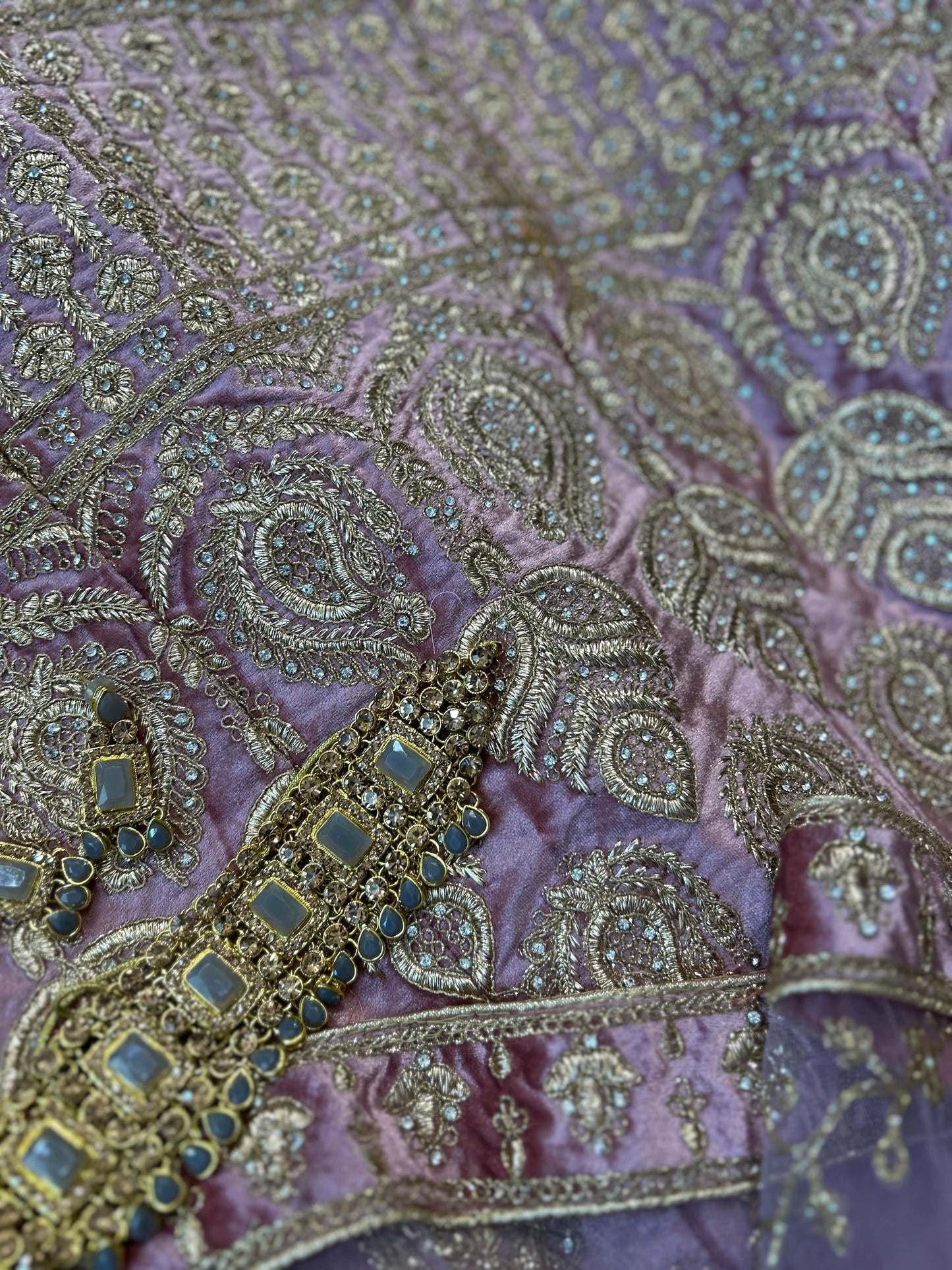 The Plum Purple Lehenga