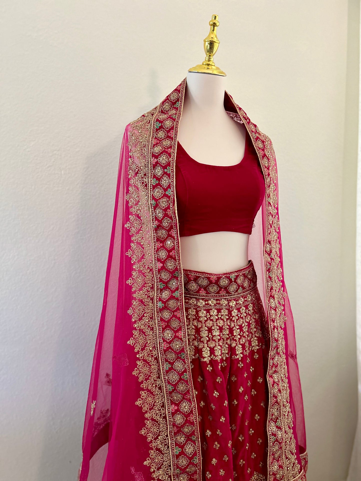 The Rani Pink Lehenga