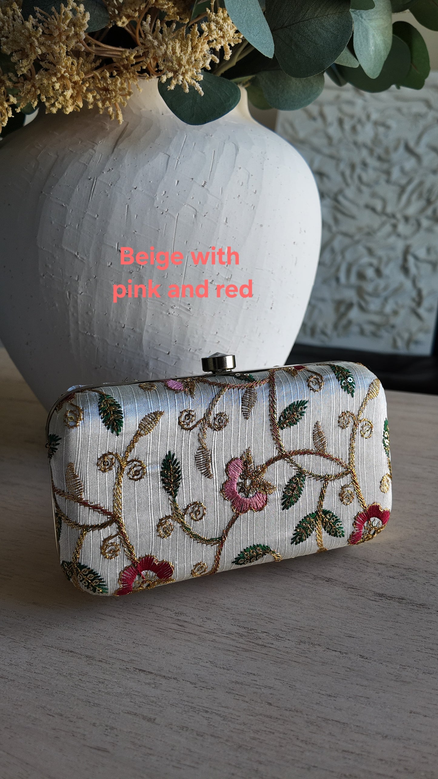 The Embroidered Clutch